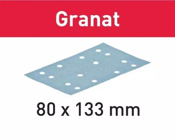 ABRASIF GRANAT 80X133MM