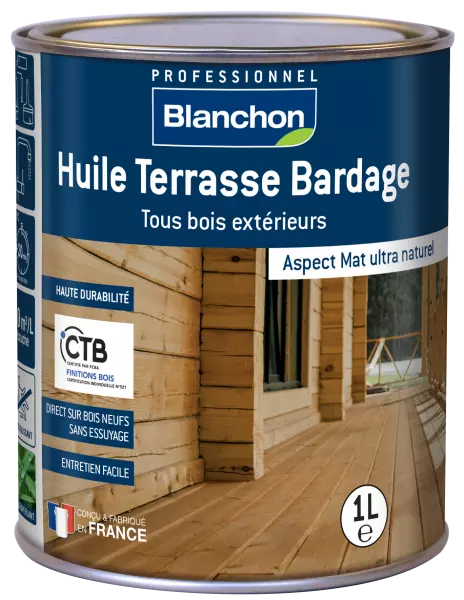 HUILE TERRASSE BARDAGE