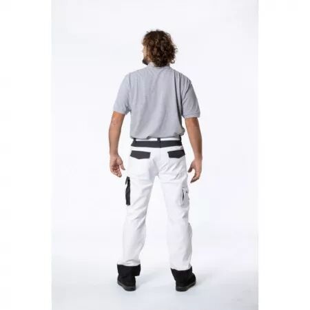 PANTALON ELITE EXTENSIBLE BLC/NOIR