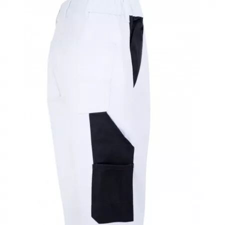 PANTALON ESSENTIEL BLANC/ANTHRACITE